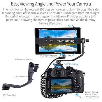 「5stars」FEELWORLD LUT6 ケージ付き Amazon.com : FEELWORLD LUT6S 6 Inch SDI 2600nits HDR 3D LUT